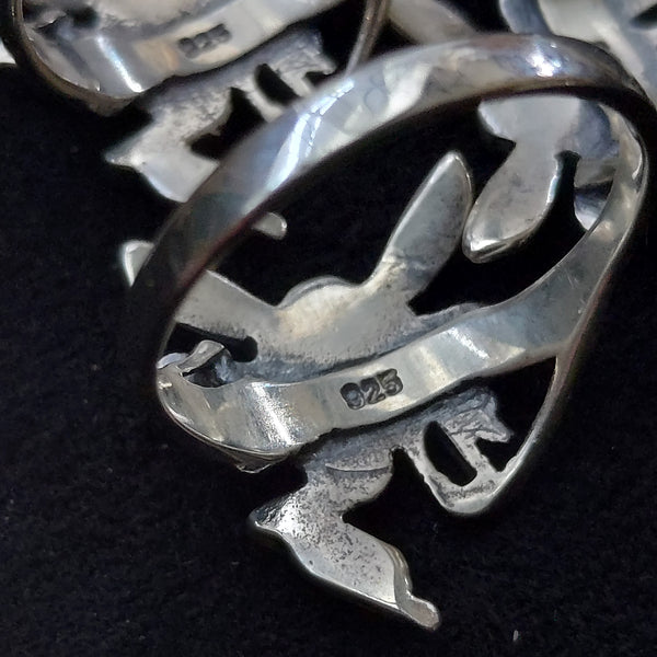 Vintage Sterling Silver Fairy Ring Vintage Fairy Ring Fairy 