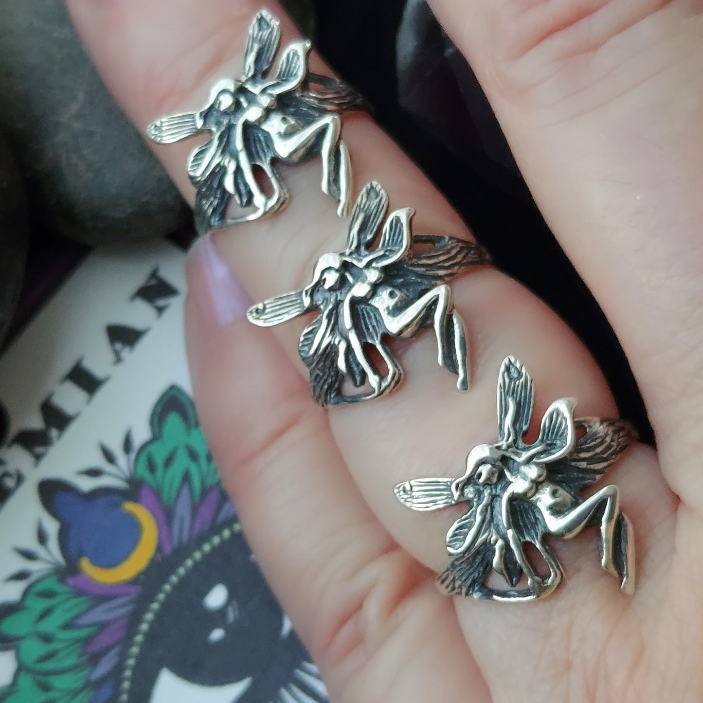 Sterling Silver Fairy Ring